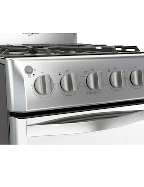 Estufa de piso a Gas LP Whirlpool 50 cm WWR5000S de 4 quemadores
