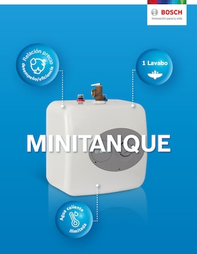 Calentador de depósito Bosch Minitanque 10 L eléctrico