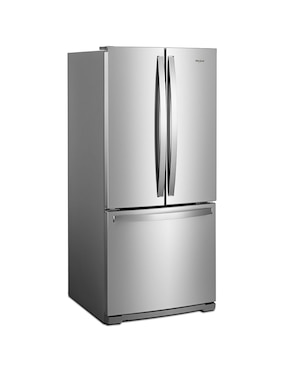 Refrigerador French door Whirlpool 19 pies cúbicos tecnologíano frost MWRF140SWHM