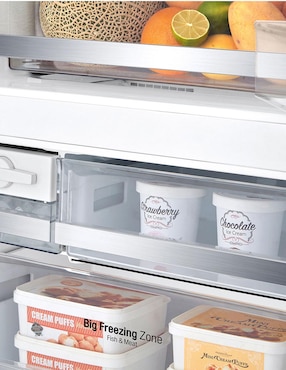 Refrigerador Top mount Lg 17 pies cúbicos inverter y no fost GB45SPT