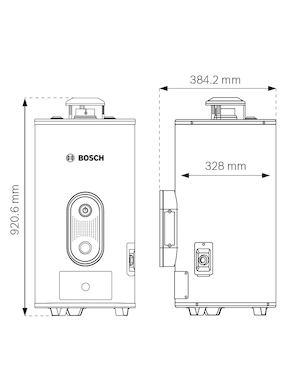 Calentador de depósito Bosch CLASSIC CLIC 40 L gas lp