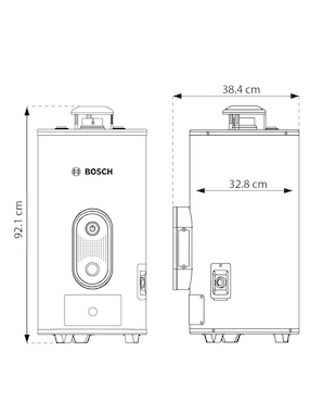 Calentador de depósito Bosch Classic Clic gas natural