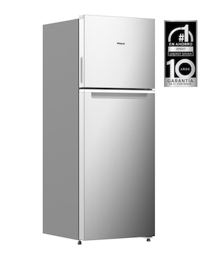 Refrigerador Top mount Whirlpool 13 pies tecnología no frost WT1331A
