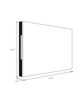 Calefactor de panel infrarrojo en cristal Calor Solar para pared blanco