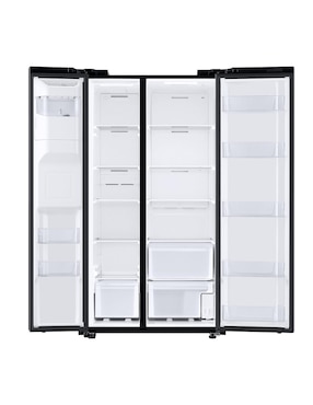 Refrigerador Dúplex Samsung 27 pies cúbicos tecnología inverter y tecnología no frost RS27T5200B1/EM