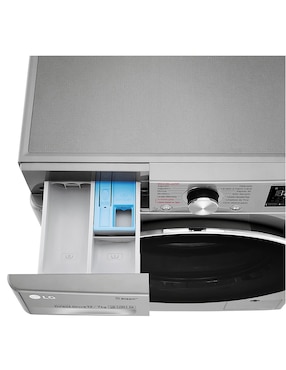 Lavasecadora Lg eléctrica 12 kg 7 kg wd12vvc4s6s