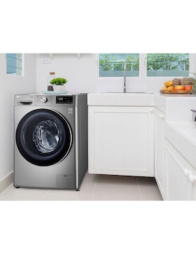 Lavasecadora Lg eléctrica 12 kg 7 kg wd12vvc4s6s