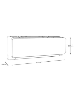 Aire acondicionado mini split samsung frío 12000 btu ar12tvhqcwk/ax 220 v