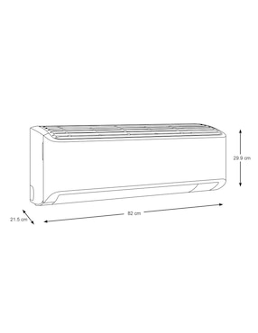 Aire acondicionado mini split Samsung frío y calor 12,000 BTU AR12ASEAAWK/AX 220 V
