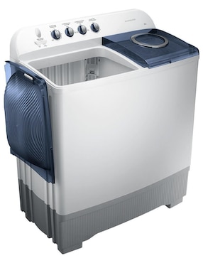 Lavadora doble tina Samsung 18 kg semiautomática carga superior wt18k5200mb/ax