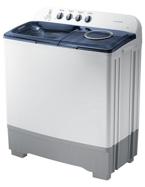 Lavadora doble tina Samsung 18 kg semiautomática carga superior wt18k5200mb/ax