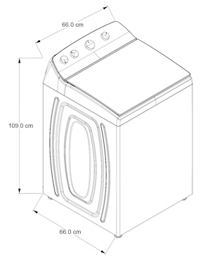 Lavadora Whirlpool 20 kg automática carga superior C8MWTW2024WJM-J