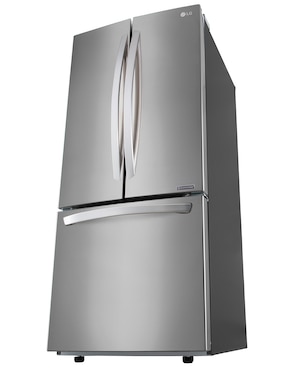Refrigerador french door LG 22 pies cúbicos inverter y no frost GF22BGSK