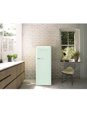 Refrigerador Unipuerta Smeg 9 pies tecnología no frost FAB28URPG3