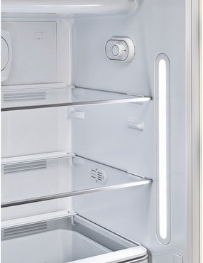 Refrigerador unipuerta Smeg 9 pies cúbicos Tecnología No Frost FAB28URCR3