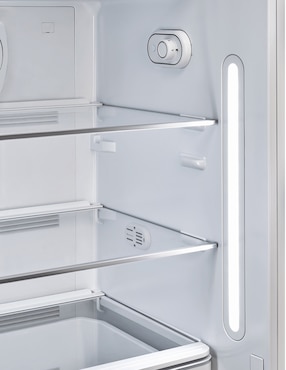 Refrigerador Unipuerta Smeg 9 pies tecnología no frost FAB28URBL3