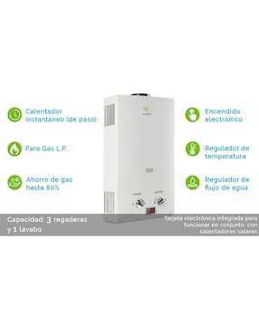 Calentador instantáneo Avera C16L Gas natural
