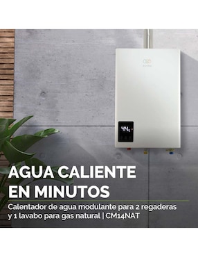 Calentador de paso Avera CM14NAT gas natural
