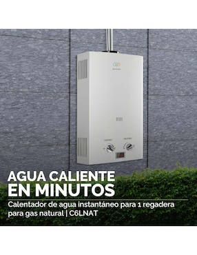 Calentador de paso Avera C6LNAT 6 L Gas natural