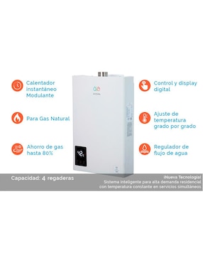 Calentador de paso Avera CM24NAT gas natural