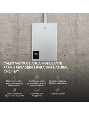 Calentador de paso Avera CM24NAT gas natural