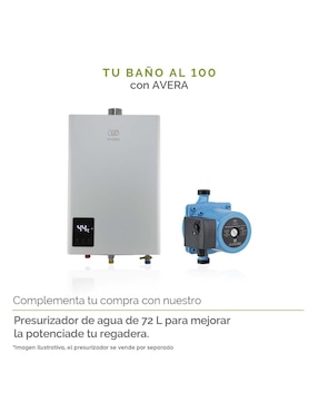Calentador de paso Avera CM24NAT gas natural