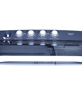 Lavadora doble tina Hisense 20 kg semiautomática carga superior WSA2001P