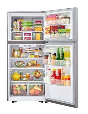Refrigerador top mount LG 20 pies cúbicos no frost LT57BPSX