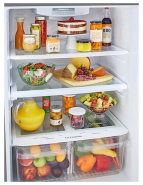 Refrigerador top mount LG 20 pies cúbicos no frost LT57BPSX