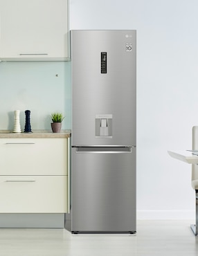 Refrigerador bottom mount LG 12 pies cúbicos inverter y no frost LB37SPP/GB37SPP
