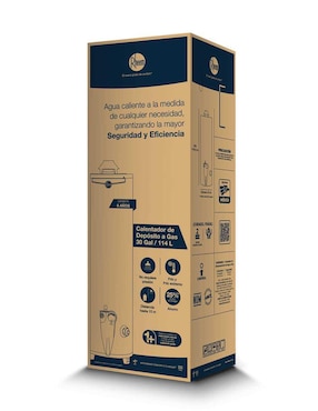 Calentador de depósito Rheem 439884 30 L gas natural