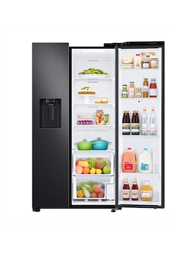 Refrigerador dúplex Samsung 22 pies cúbicos tecnología inverter y tecnología no frost RS22T5561B1/EM