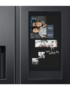 Refrigerador dúplex Samsung 22 pies cúbicos tecnología inverter y tecnología no frost RS22T5561B1/EM