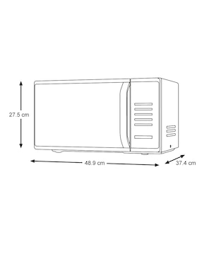 Combo lavasecadora + microondas Samsung eléctrico 22 kg 13 kg F-WD22T65MS23K