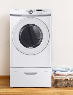Secadora de gas Samsung de 24 kg con 10 ciclos DVG24T6000W/AX