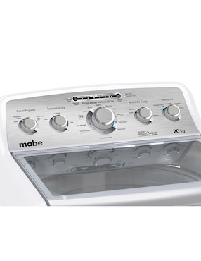 Lavadora Mabe 20 kg automática carga superior LMA70215WBAB0