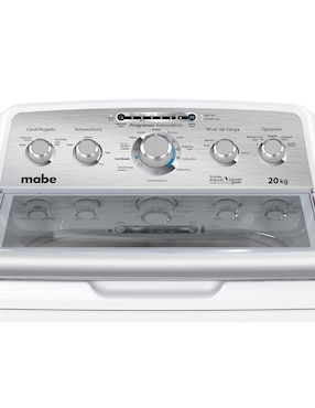 Lavadora Mabe 20 kg automática carga superior LMA70215WBAB0