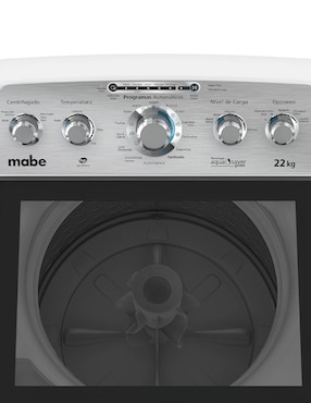 Lavadora Mabe 22 kg automática carga superior lma72215wbab0ja