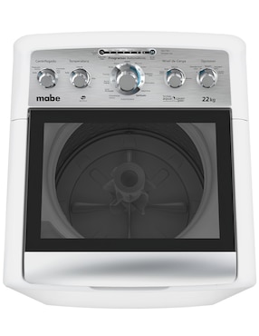 Lavadora Mabe 22 kg automática carga superior lma72215wbab0ja