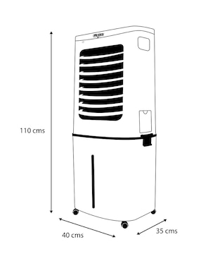 Enfriador portátil Frikko Frío F1700P-CR 50 L 127 V