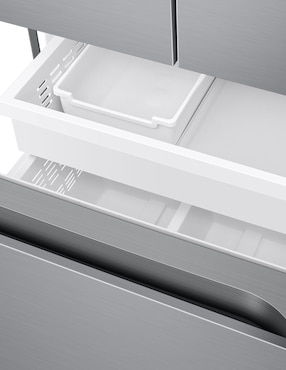 Refrigerador French door Samsung 22 pies cúbicos inverter y no frost y fábrica de hielo RF22A4110S9/EM
