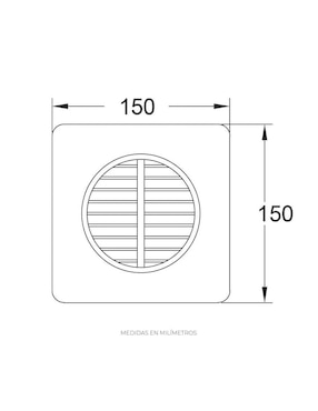 Extractor de Aire con Sensor de Movimiento Estevez