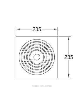 Extractor Cuadrado con Luz Estevez