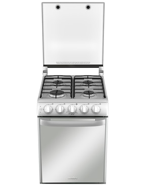 Estufa empotrable a Gas LP Mabe 51 cm EMC5046CAIS0 de 4 quemadores