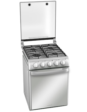 Estufa empotrable a Gas LP Mabe 51 cm EMC5046CAIS0 de 4 quemadores