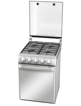 Estufa empotrable a Gas LP Mabe 51 cm EMC5046CAIS0 de 4 quemadores