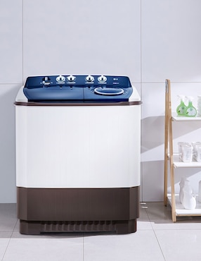 Lavadora Lg 18 kg semiautomática carga superior WP18WAR
