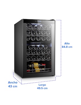 Cava de vinos Avera Ev33 capacidad 33 botellas