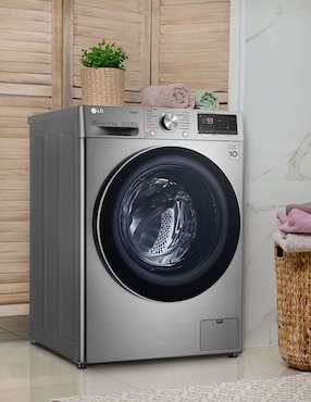 Lavasecadora LG eléctrica 14 kg 8 kg WD14VV3S6C.ASSELAT