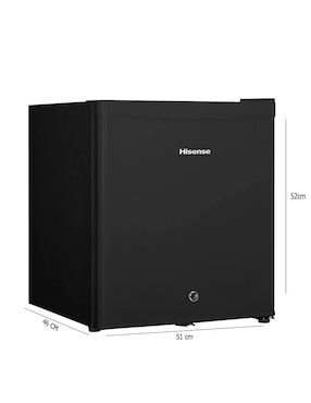 Frigobar Hisense RR16D6ABX 1.6 pies cúbicos
